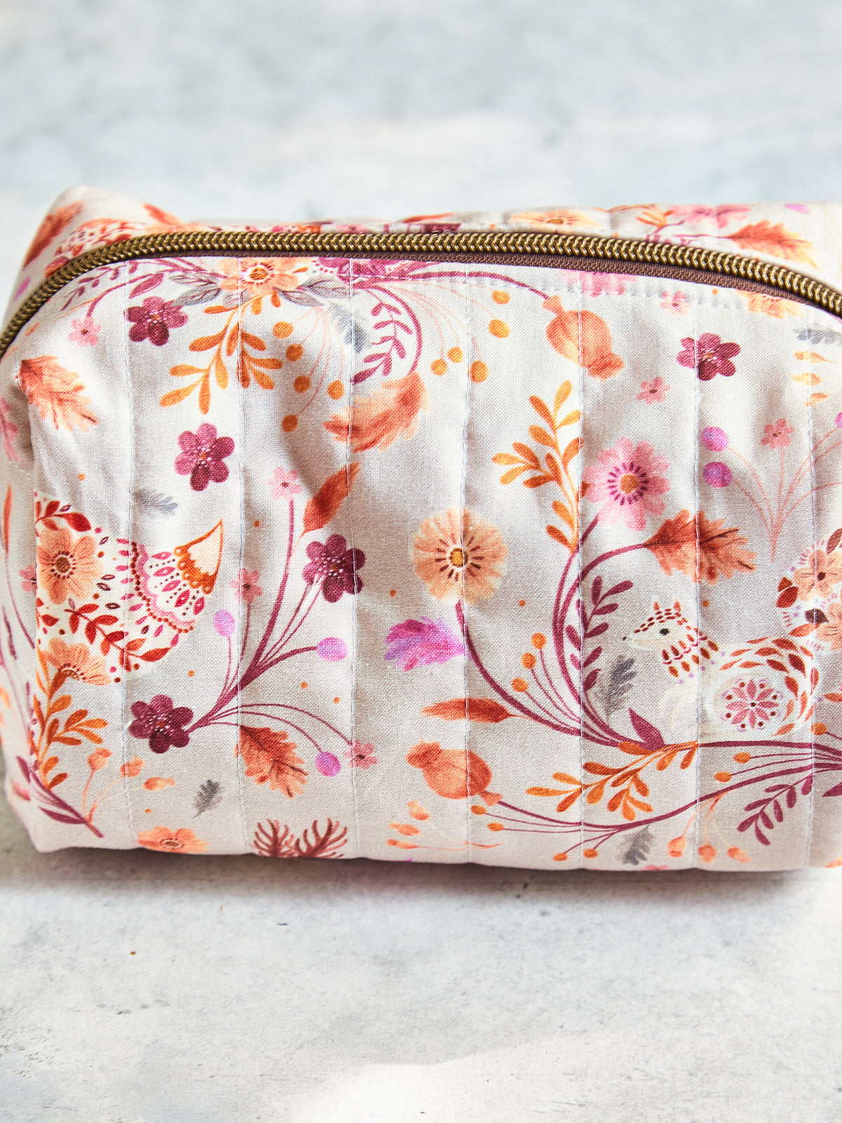 Large Toiletry Bag with Interior Pockets | Travel Organizer | Makeup & Toiletries Storage | Handmade Cosmetic Bag