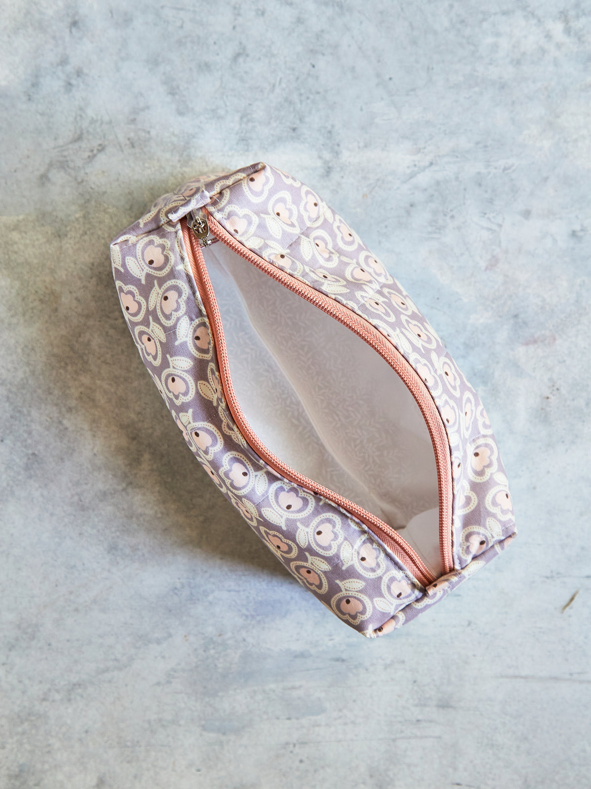 The Everything Bag! Quilted Cotton Boxed Pouch – Makeup / Nails/ Projects/ Toiletries / Tech Cord Organizer