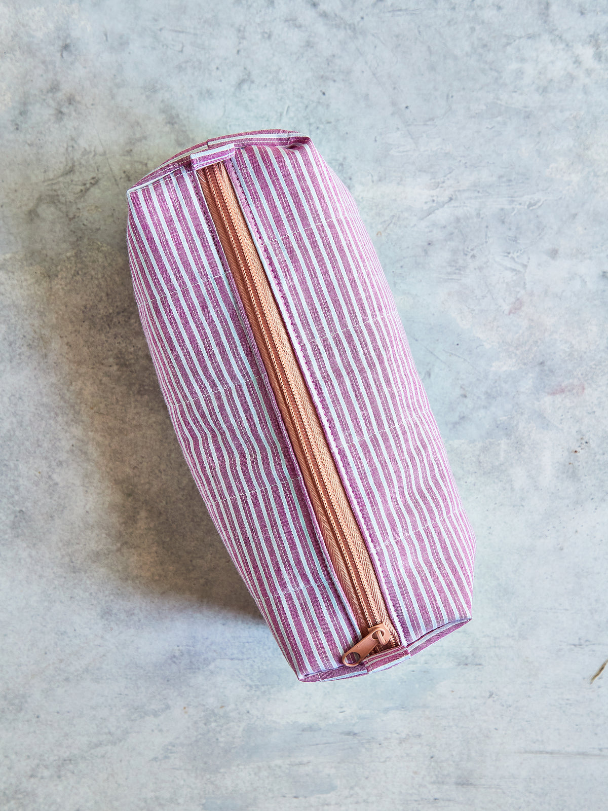 The Everything Bag! Quilted Cotton Boxed Pouch – Makeup / Nails/ Projects/ Toiletries / Tech Cord Organizer