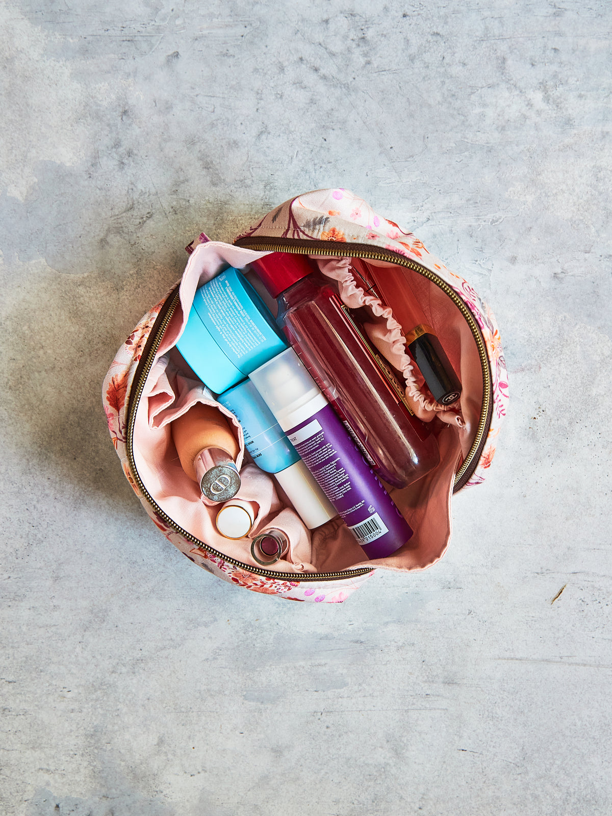 Large Toiletry Bag with Interior Pockets | Travel Organizer | Makeup & Toiletries Storage | Handmade Cosmetic Bag