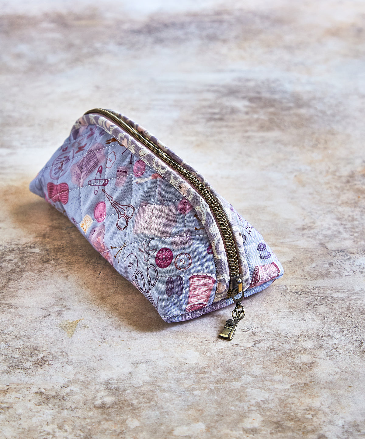 Zippered Pouch, Tech Organizer, Cosmetic Bag, Travel Organizer