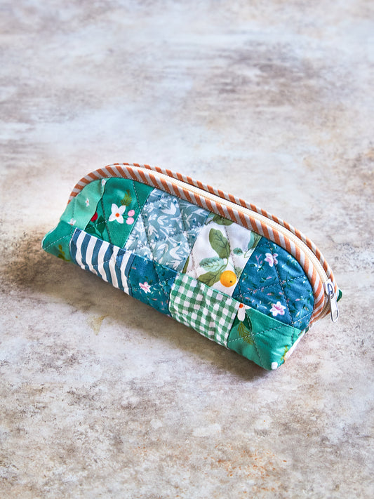 Zippered Pouch, Tech Organizer, Cosmetic Bag, Travel Organizer