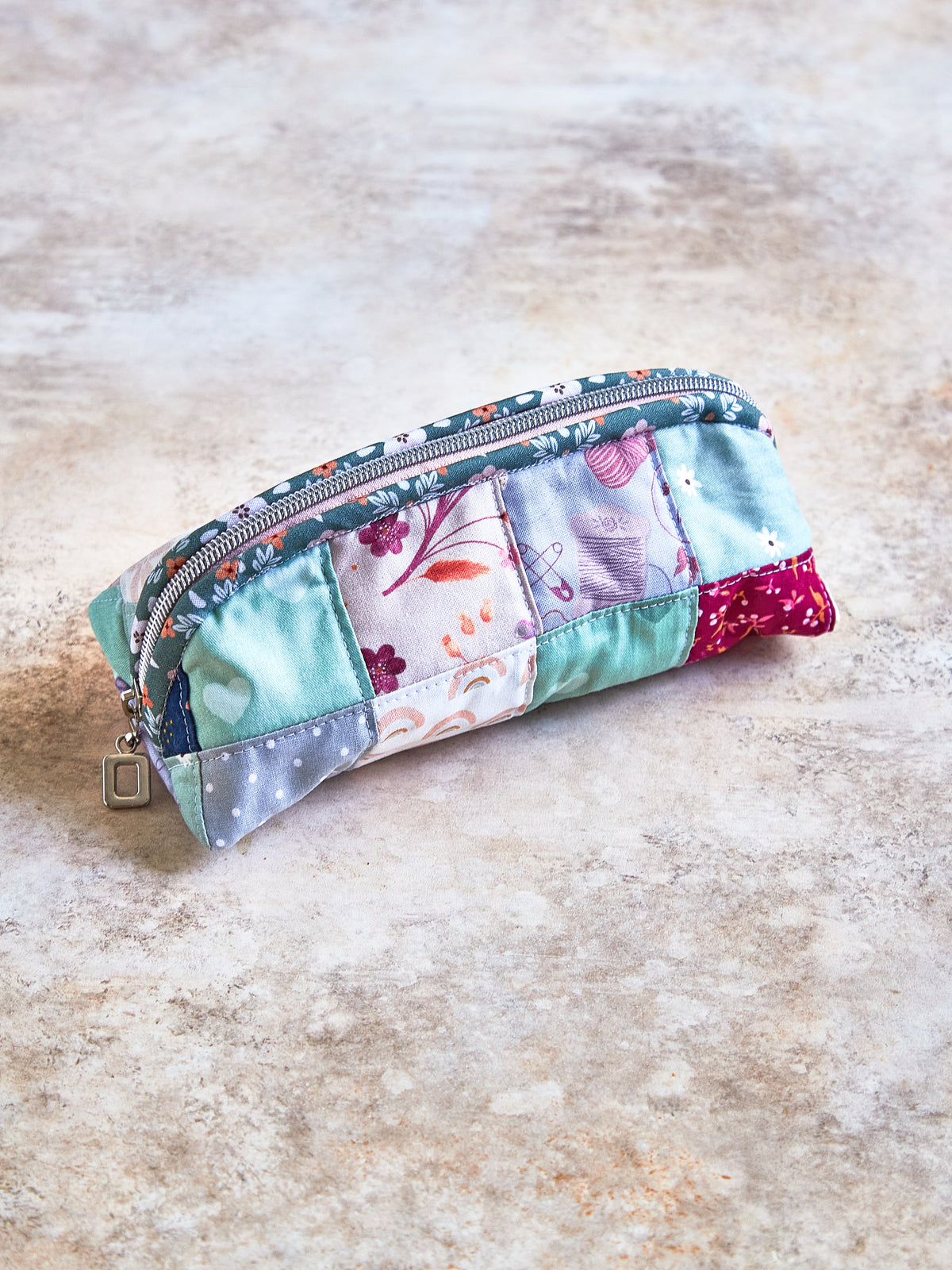 Zippered Pouch, Tech Organizer, Cosmetic Bag, Travel Organizer