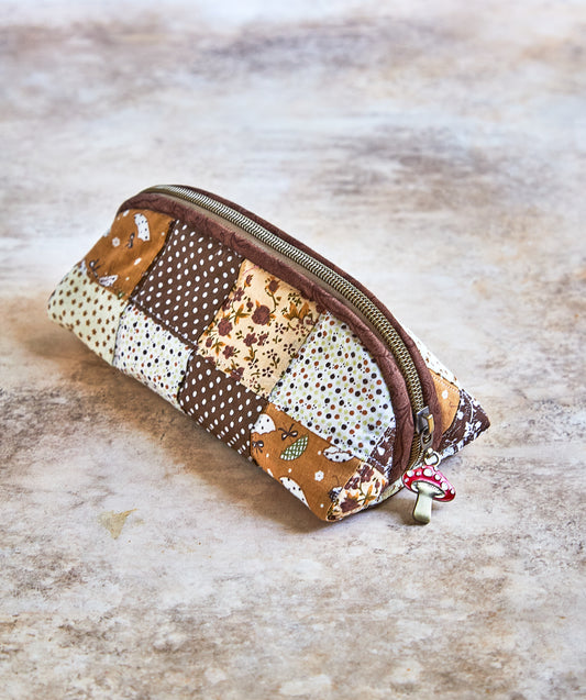 Zippered Pouch, Tech Organizer, Cosmetic Bag, Travel Organizer