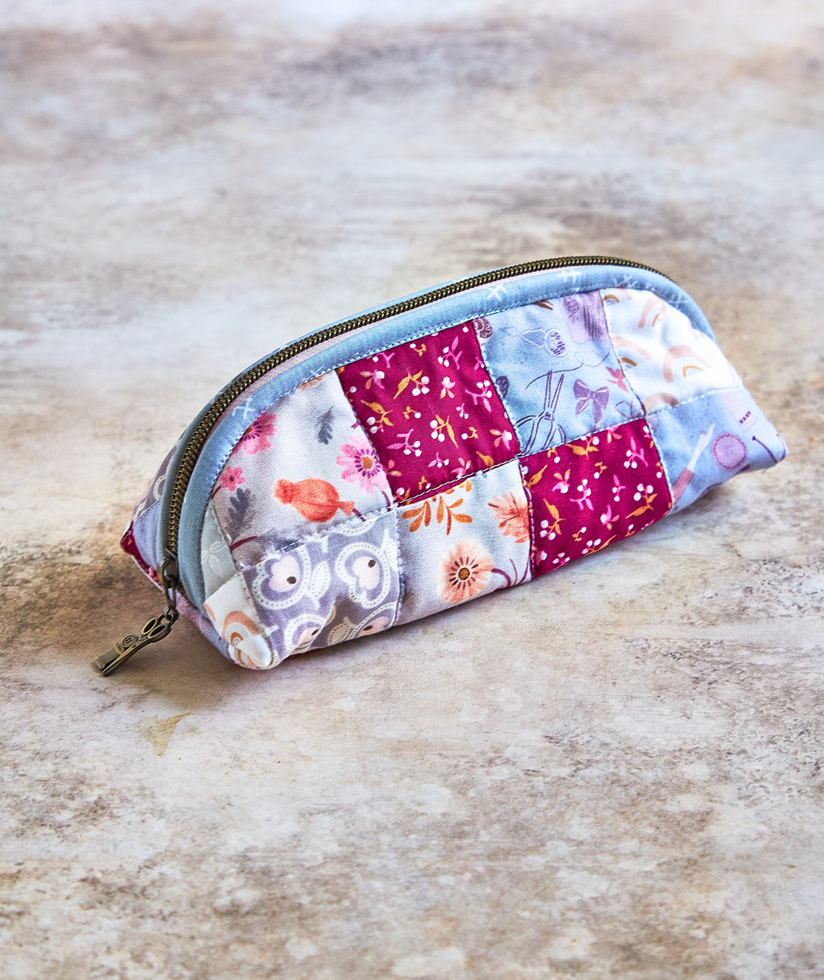 Zippered Pouch, Tech Organizer, Cosmetic Bag, Travel Organizer